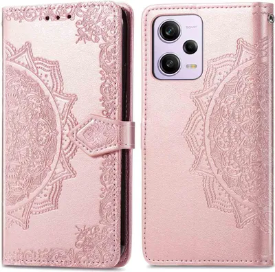 Obrázok produktu pre imoshion Mandala Bookcase pre Xiaomi Redmi Note 12 Pro Plus - Rosé Goud