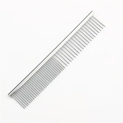 Zdjęcie produktu dla Pronett XJ4611 Stalowy grzebień do czesania sierści psów i kotów 16,5 x 3 cm