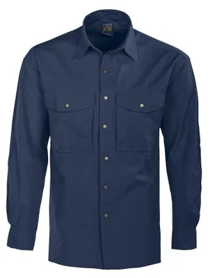 Produktbild von Projob - "5210" Hemd für Herren, Button-Down-Kragen ET917 (S) (Marine)