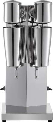 A double-headed milkshake maker.