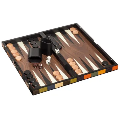 Produktbild von Backgammon Fourni Medium – Klassisches Brettspiel für 2 Spieler