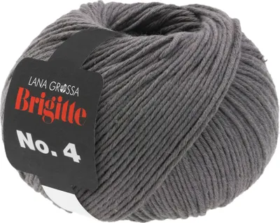 Produktbild von Lana Grossa Brigitte No.4 020 Graubraun 50g