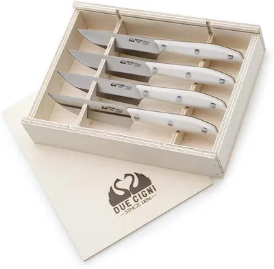 Imagen del producto de Juego de cuchillos para carne, acero inoxidable