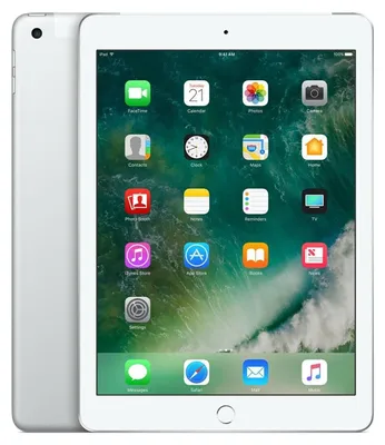 Zdjęcie produktu dla Apple iPad , 24,6 cm (9.7"), 2048 x 1536 px, 128 GB, iOS 11, 478 g, Srebrny