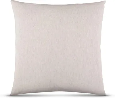 Produktbild von Kissenhülle 60x60cm mit Verd. Reißverschluss, (Beige) Kissenbezug in Leinenoptik, Dekorative Kissenbezüge, Baumwolle, weicher Bezug für Kissen