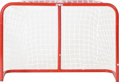 Produktbild von BASE Street Hockey Goal 32" (81 x 53 x 30 cm) inkl. 2 Ministicks and Softball, Eishockey Tor für innen, mit Hockey Schlägern aus Kunststoff