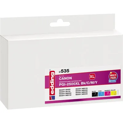 Immagine prodotto di Cartucce di stampa compatibili con Canon PGI-2500XLBk/C/M/Y Multipack