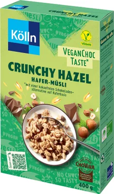 Immagine prodotto di Kölln Muesli croccante alla nocciola Hafer-Muesli al gusto di cioccolato vegano, 400g