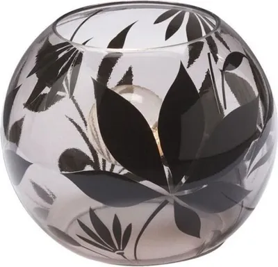 Produktbild von Massive Tischleuchte 432213010, Schwarz, Weiß, Glas, Synthetik, Schlafzimmer, Wohnzimmer, IP20, II, E14