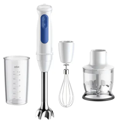 Produktbild von Braun MultiQuick 3 MQ30202M, Pürierstab, 900 W, Weiß
