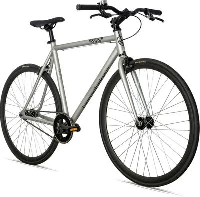 Produktbild von Bergsteiger Kyoto 28 Zoll Singlespeed Fixie Fahrrad, Aluminium Rahmen, Flip-Flop-Nabe, Retro-Design, Fixed Gear, Urban Bike für Herren & Damen