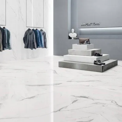 Productafbeelding van CASA39, keramische tegels met marmerlook, 120x120 cm, Supergres, Purity Of Marble