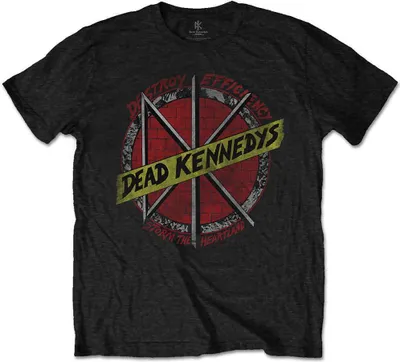 Produktbild von Dead Kennedys Destroy Black XL T-Shirt