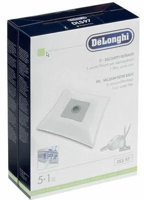 Immagine prodotto di Delonghi 5x sacchi DLS97 aspirapolvere Romeo PowerSimac XTD2070 XTJ140 XTJ140 VTE16 XTD2050