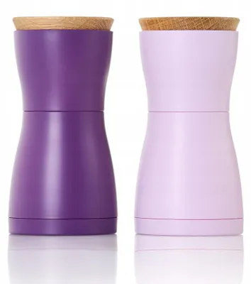 Produktbild von Adhoc Twin Pfeffermühle und Salzmühle, violett