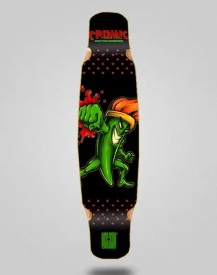 Productafbeelding van Skateboard Longboard Deck van Bamboe