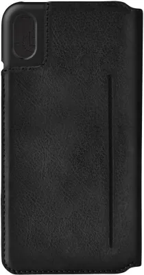 Image de Bugatti Schwarzer Paris Booklet Étui pour iPhone XS/X