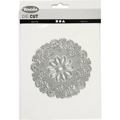 Produktbild von Creativ Company 11780, Schneidschablone, Silber, 1 Stück(e), 11761, 11792, 11799, 105 mm, 105 mm