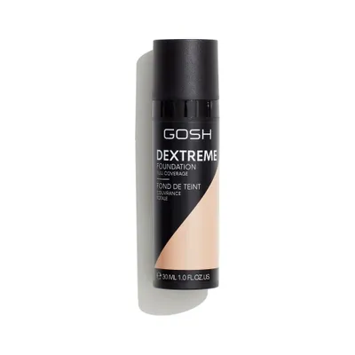 Zdjęcie produktu dla Gosh Dextreme Full Coverage Podkład 002 Ivory, 30ml