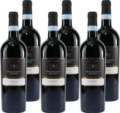 Produktbild von Villa Rillago Valpolicella Ripasso DOC -trocken- (6 x 0,75L)