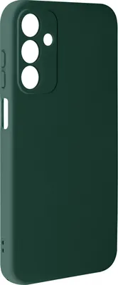 Image de Avizar, étui semi-rigide en silicone pour téléphone portable Samsung Galaxy A15, vert foncé