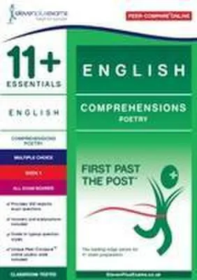 Obrázok produktu pre 11+ Essentials English Comprehensions: Poetry Book 1