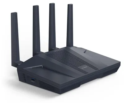 Produktbild von GL.iNet Flint 2 GL-MT6000 Wi-Fi 6 Router, Dualband AX6000, 2,5-Gbit-Ethernet, OpenWrt und VPN