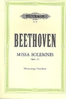 Produktbild von Missa solemnis D-Dur op. 123