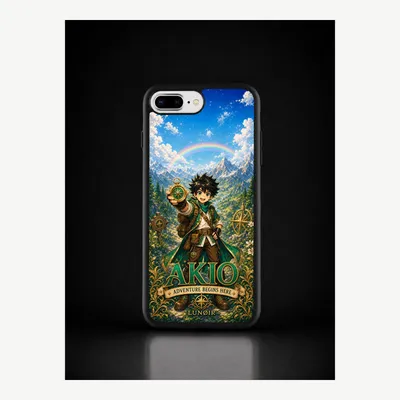 Imagen del producto de Funda para iPhone 7 / 8 Plus, carcasa protectora para teléfono móvil con diseño de Akio – LUNØIR ©