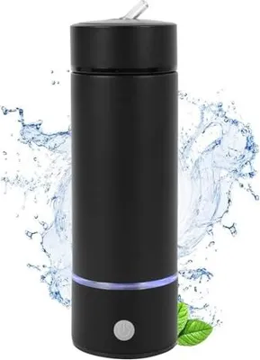 Produktbild von Wasserstoffwasser -Ionisator, tragbare Wasserstoffflasche, 420 ml Edelstahlgenerator, USB -Ladung, Getränkeflasche