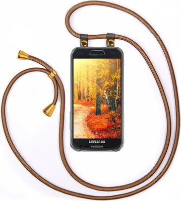 Produktbild von UMHÄNGEHÜLLE + KORDEL für Samsung Galaxy S3 / S3 Neo, Farbe:Shiny Brown