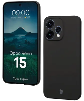 Produktbild von Handyhülle für Oppo Reno 15, Bizon Case Lupka, Schwarz
