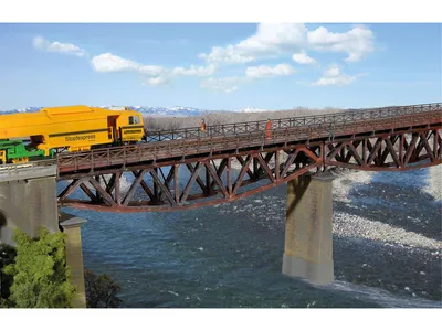 Produktbild von Kibri 39703 - H0 Fischbauchträgerbrücke, eingleisig  - Neu
