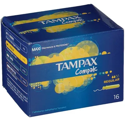 Immagine prodotto di Tampax Compak Regular 16 Pezzi