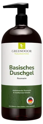 Produktbild von GREENDOOR Basisches Duschgel XL Rosmarin