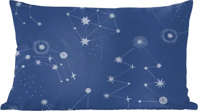 Produktbild von MuchoWow® Zierkissen Sofakissen Wohnzimmer Dekokissen 50x30 cm Weltraum - Sterne - Kinder - Wohnzimmerdekoration - Polster mit Photo