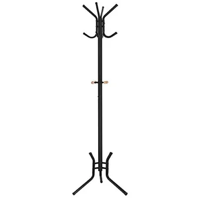 Produktbild von Klassisches Regal, schwarz 49x176x49cm
