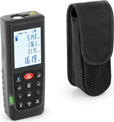 Image de Télémètre laser Expondo Steinberg - jusqu'à 70 m - précision de 1,5 mm - Bluetooth - IP54 - niveau à bulle