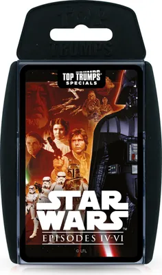 Produktbild von Winning Moves Kartenspiel Star Wars Top Trumps 4-6 - Lernspiel