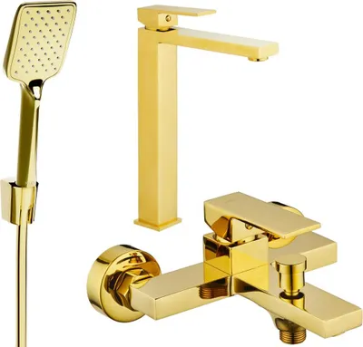 Immagine prodotto di Mexen Uno R62 set da vasca, oro - 71413R62-50