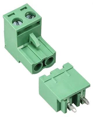 2-poliger Schraubklemmblock 5,08 mm Raster, 10 Stück