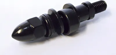 Produktbild von HIGHSIDER Spiegeladapter Harley auf M8, Schwarz