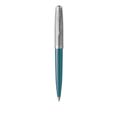 Obrázok produktu pre PARKER Kugelschreiber 51 Teal Blue C.C. schwarz M Geschenkbox
