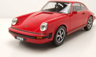 Immagine prodotto di Schuco 450025600 Porsche 911 Coupe 1977 rosso 1:18