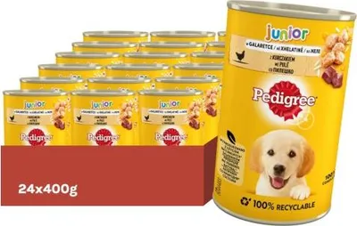 Zdjęcie produktu dla Pedigree Junior Kurczak mokra karma dla szczeniąt 400 g