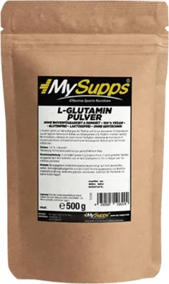 Produktbild von MySupps Glutamine 500g