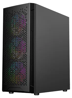 Produktbild von Gembird Fornax 400X - Tower - ATX - Seitenteil mit Fenster (gehärtetes Glas)