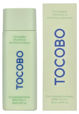 Zdjęcie produktu dla Tocobo - Cica Calming Sun Serum SPF50+ PA++++ - Serum chroniące przed słońcem 50ml