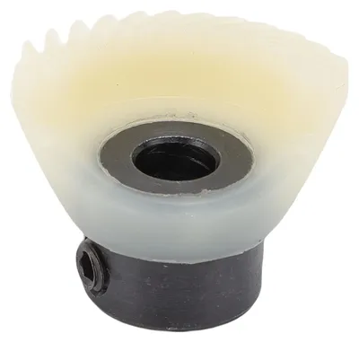 Image de Remplacement de l'engrenage inférieur de la machine à coudre pour Janome 730038001 Entraînement à crochet en forme d'éventail avec dents inclinées