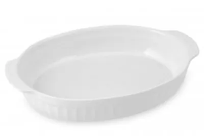 Immagine prodotto di Pirofila Ovale Vetroceramica Bianco 36X24X5,5
